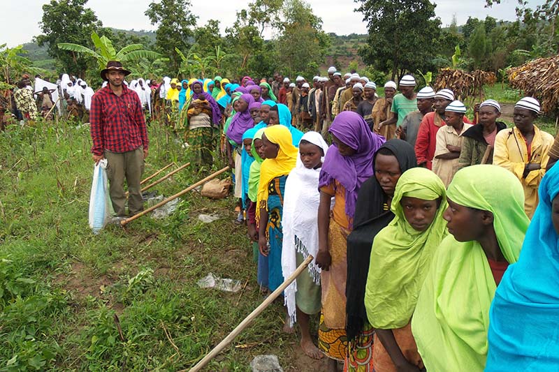World Aid Council Dawa mission with a local community