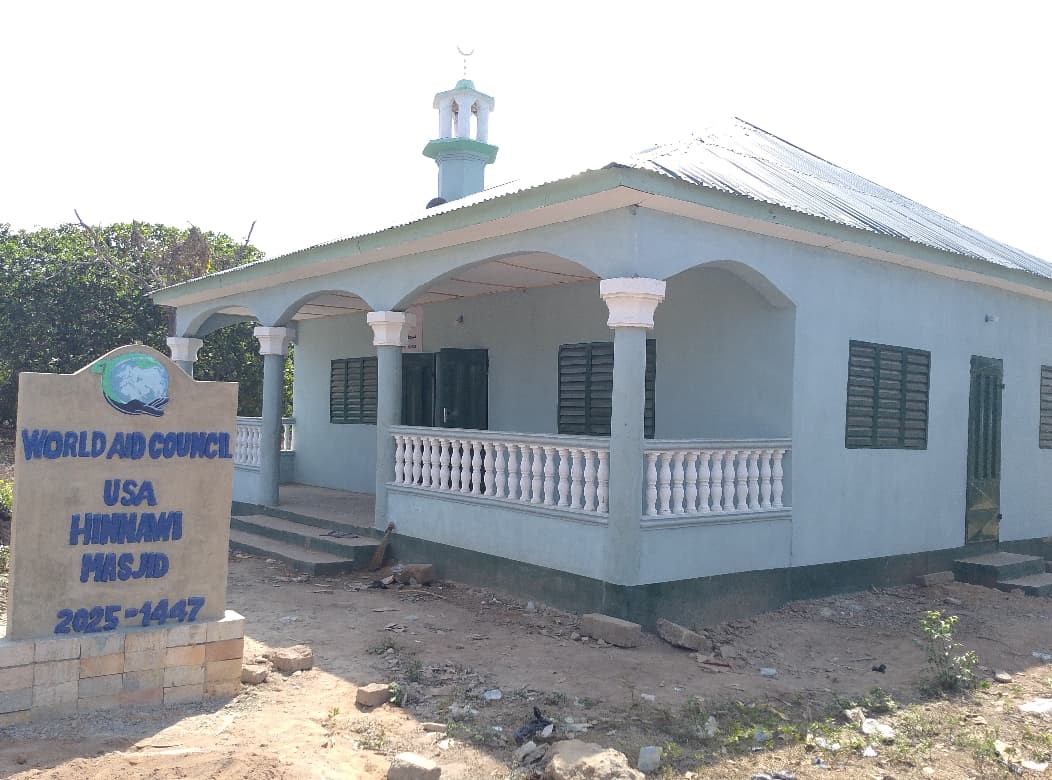 A masjid supported by World Aid Council